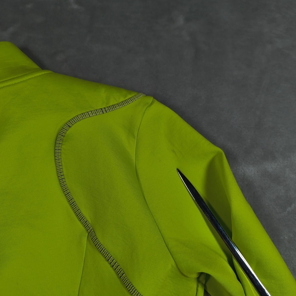 Nike Swift Women Shirt Small Green Therma Fit ADV Running Quarter Zip Reflective - Picture 11 of 11